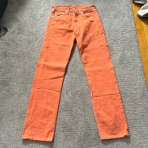 NEW Orange Levi 501